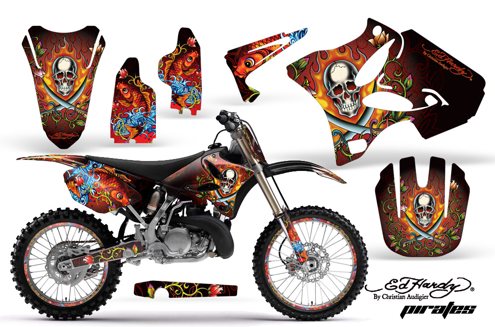 Yamaha YZ125 YZ250 96-11 Graphics Kit EHP R NPs